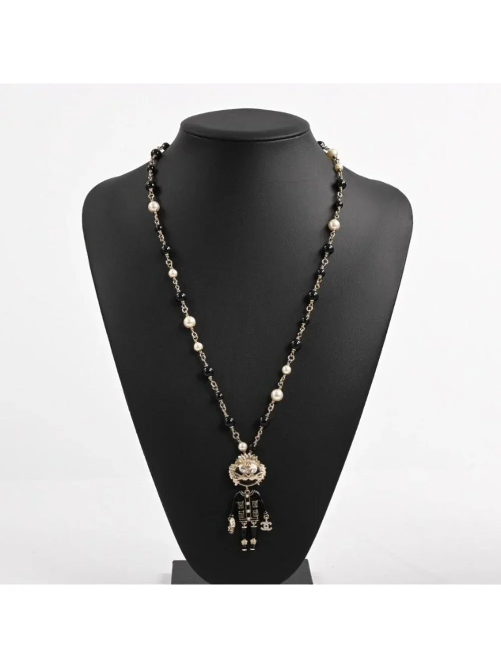 Chanel Necklace Long Gold